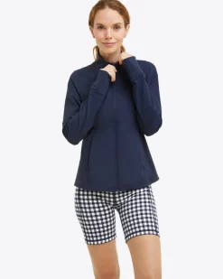 Warm Up Jacket in Navy