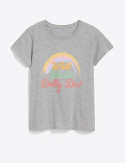 What Would Dolly Do Rainbow T-Shirt