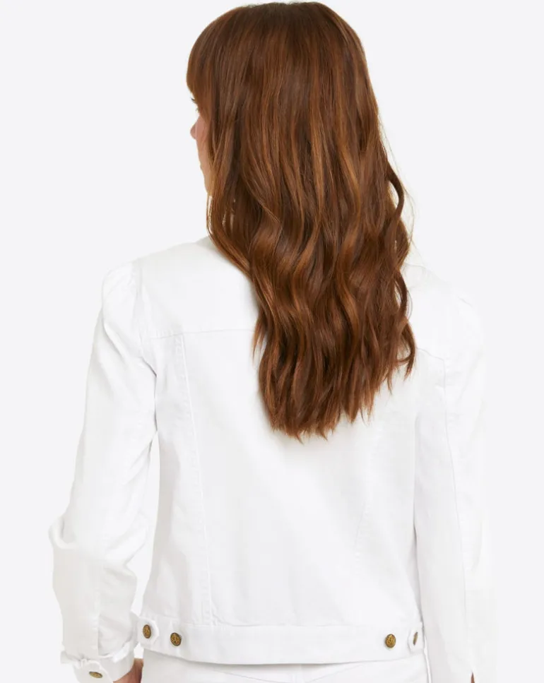 White Denim Jacket