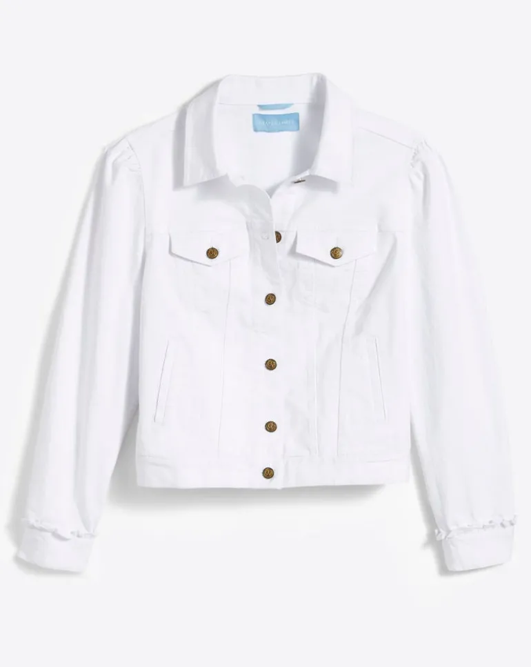 White Denim Jacket