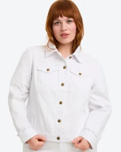 White Denim Jacket