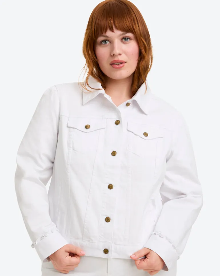 White Denim Jacket