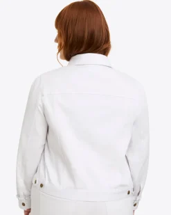 White Denim Jacket