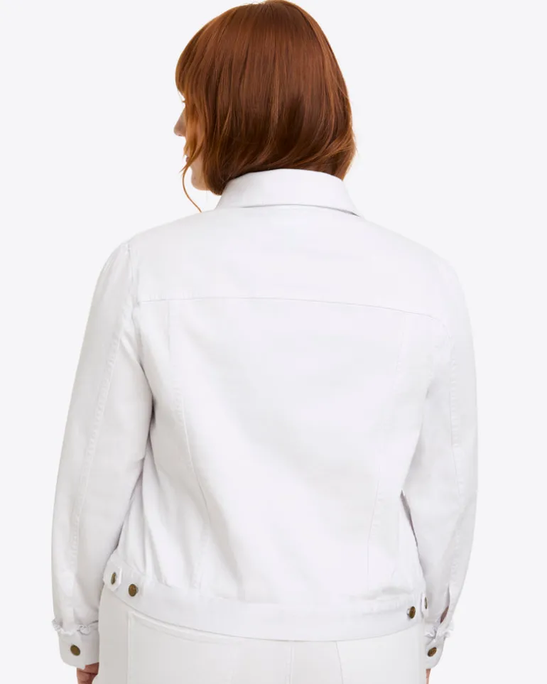 White Denim Jacket