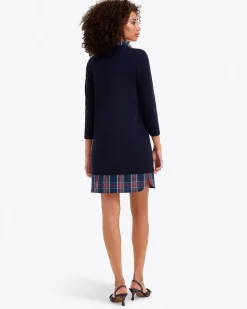 Wool and Cotton Combo Sweaterdress