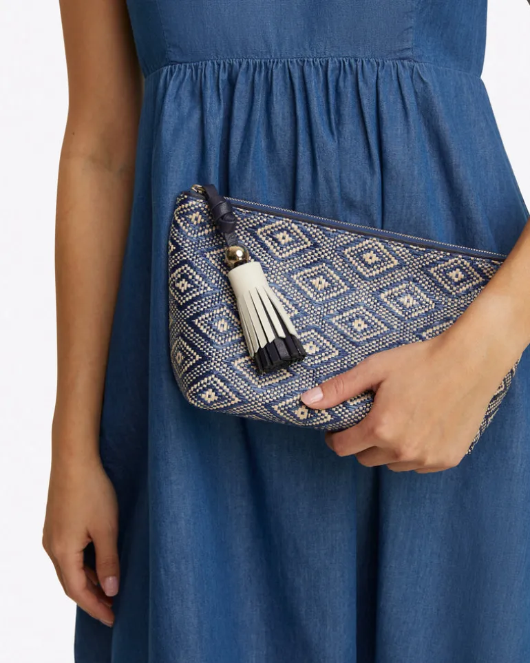 Woven Tassel Pouch