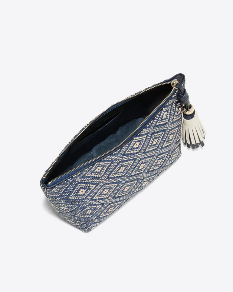 Woven Tassel Pouch